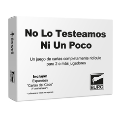No Lo Testeamos Ni Un Poco - comprar online