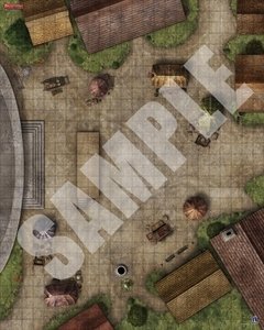 Pathfinder Flip-Mat: Town Square en internet
