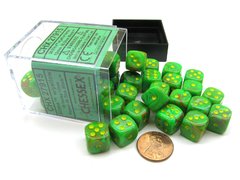 Bloque de 36 D6 Chessex Vortex 12mm - tienda online