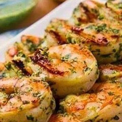 Camarão ao Pesto de Manjericão (120g)