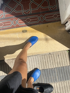 ZUECO ANDAR AZUL - tienda online