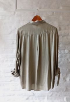 Camisa verde yerba mate - comprar online