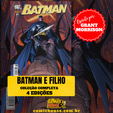 Batman e Filho - de Grant Morrison - Coleção Completa -