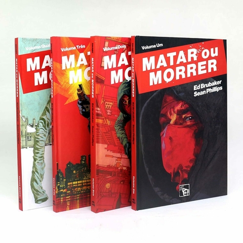 Coleção Completa Matar ou Morrer, de Ed Brubaker e Sean Phillips