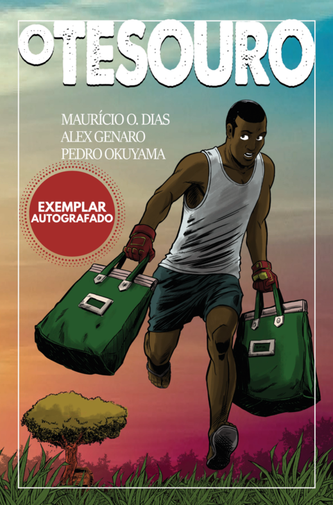 O Tesouro, de Mauricio Oliveira Dias, Alex Genaro e Pedro Okuyama - Exemplar Autografado