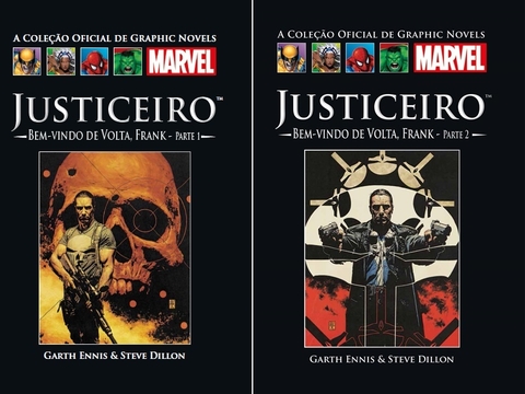 Coleção Salvat Marvel: Justiceiro: Bem-Vindo de Volta Frank vol 1, de Garth Ennis