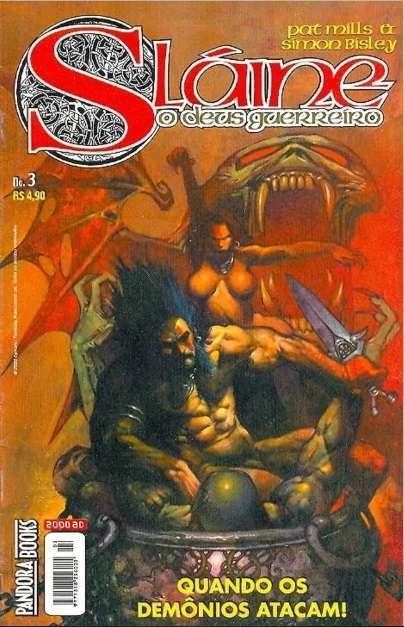 Sláine vol 3, de Pat Mills e Simon Bisley