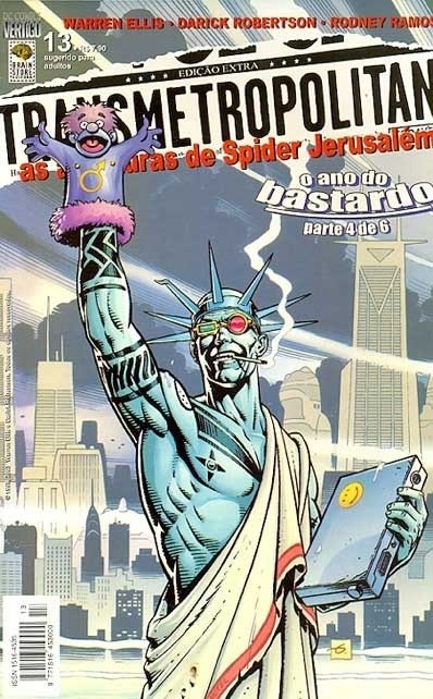 Transmetropolitan nº 13, de Warren Ellis