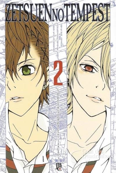 Zetsuen No Tempest Vol 2, de Kyō Shirodaira e ilustrado por Arihide Sano e Ren Saizaki