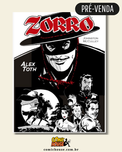 Zorro, de Alex Toth - em pré-venda