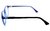 ARMAÇÃO PARA ÓCULOS DE GRAU UNISSEX OXV-7139-20018-C4 PRETO COM AZUL EM ACETATO - oxxyoculos