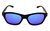 OCULOS DE SOL OXXY OX200657-C1 PRETO OX-33835RV LENTE AZUL ESPELHADO