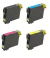 Kit 4 Cartuchos TO103 T1031 T1032 T1033 T1034 T40W | TX600FW | TX550W TO 103 T1031 T 40 TX 600FW TX 600 FW TX 550W TX 550 - Novo Compatível para Impressora Epson