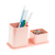 Porta Lápis Canetas e Clips Dello - Rosa - comprar online
