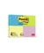 Bloco Adesivo Post-It Cores - 4 Blocos com 100fls cada