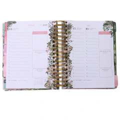 Agenda Mooving 16x22 Floral (día por página) 1414241 - comprar online