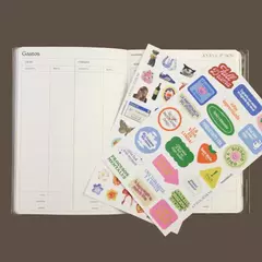 Agenda 2026 Journal Sessions - Moka & Black (Semanal) - comprar online