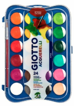 Acuarelas Giotto x 24
