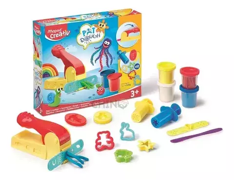 Maped Creativ Pat Dough Set Masas Con Extrusor 907215