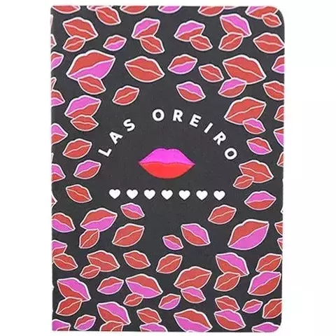 Cuaderno A5 Las Oreiro Tapa Dura Libreta 80 Pag