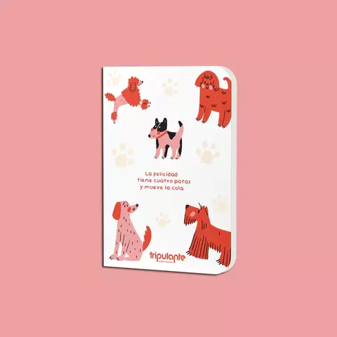 Libreta Tripulante 12x17 Perritos