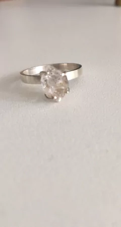 Anel Diamante Herkimer - comprar online