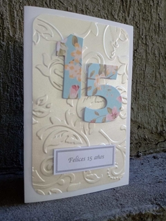 Tarjeta 15 Años en internet