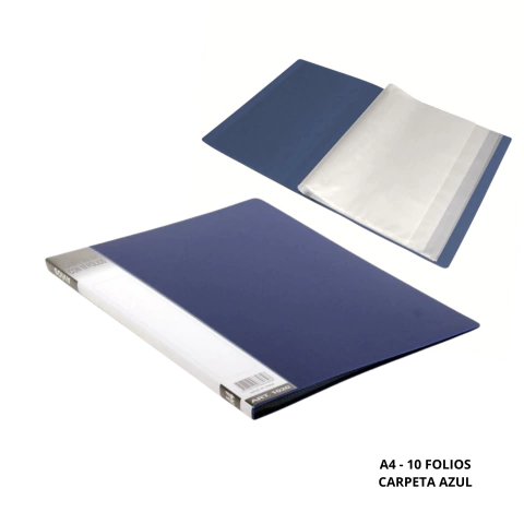 CARPETA A4 10 FOLIOS