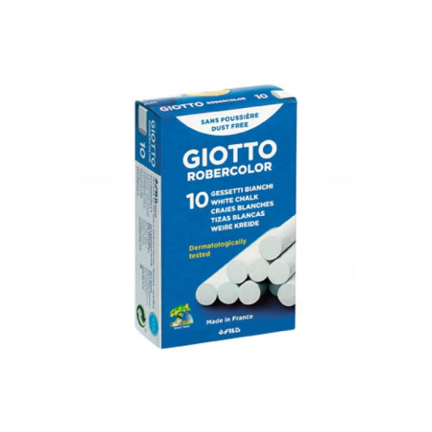 TIZA BLANCA x10 UNIDADES - GIOTTO
