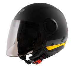 CASCO V20 DRIVER AMARILLO MATE "L" VERTIGO