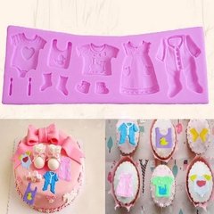 Molde de silicone enxoval do bebê - comprar online