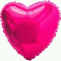 Balão Metalizado Coração Rosa - (KIT C/ 10 UNIDS) - comprar online