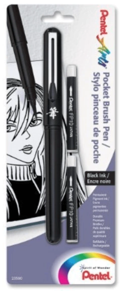 Pocket Brush Pentel - Caneta pincel