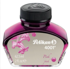 Tinta Para Caneta Tinteiro Pelikan 4001 62,5ml Rosa