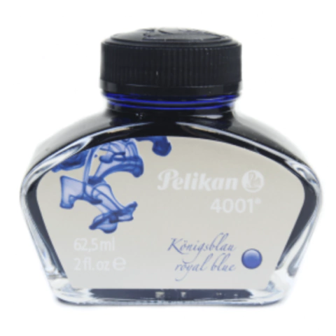 Tinta Para Caneta Tinteiro Pelikan 4001 62,5ml Azul Royal