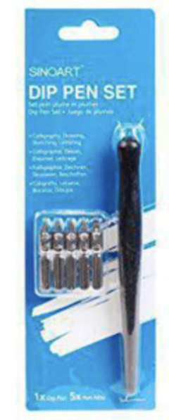Kit Caligrafia Sinoart Dip Pen SFT089