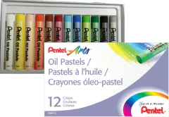 Giz Pastel Oleoso Pentel