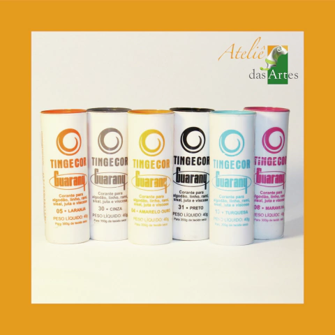 Kit 3 - Tie Dye Guarany  - Atelie das Artes