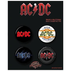 PINNES BUTTONS ACDC