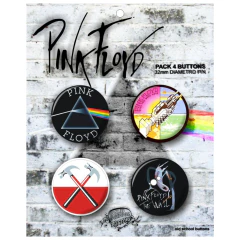PINNES BUTTONS PINK FLOYD