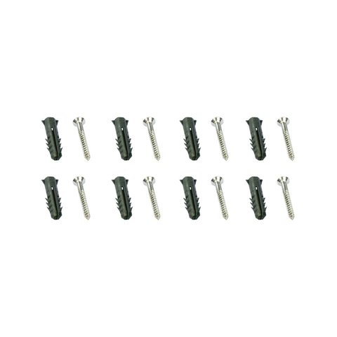 Concertina galvanizada 45cm para 10 metros com kit - HF Metalúrgica