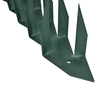 Lança para muro galvanizada dupla base reta verde para 13 metros - comprar online