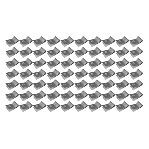 Concertina dupla galvanizada 45cm para 70 metros com kit - loja online