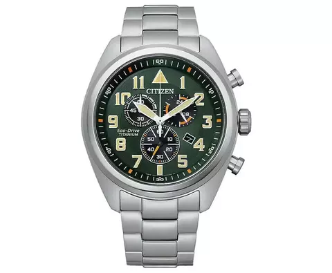 Reloj Citizen Cronografo Eco Drive para Hombre - Modelo Super Titanium - AT248081X - comprar online