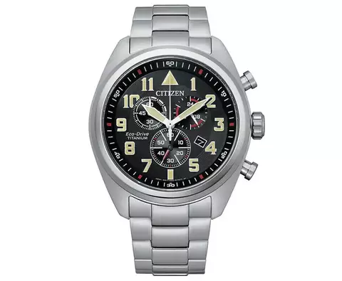 Reloj Citizen Cronografo Eco Drive para Hombre - Modelo Super Titanium - AT248081E - comprar online