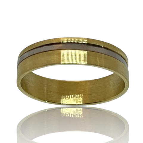 Alianzas de Oro 18klts Bicolor 10Grs. Ar600