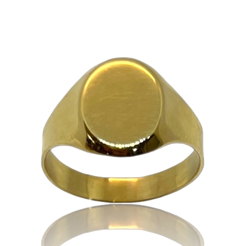 Anillo Sello Realizado en Oro 18klts.