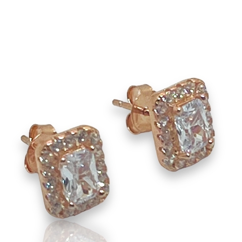 Aros de Plata 925 y Oro 18kl