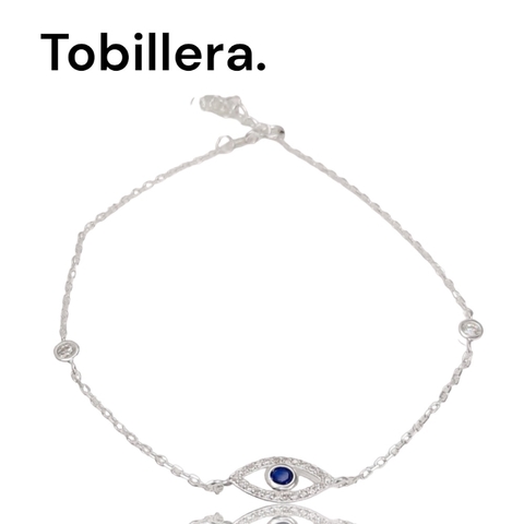 Tobillera en Plata 925.