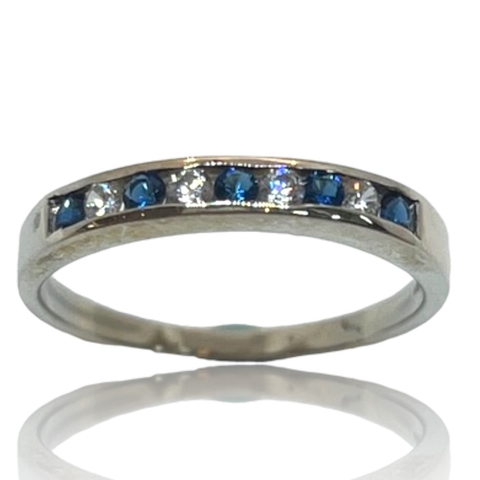 Anillo de Plata 925, Medio sin Fin. de ZAfirosy Circoñas.